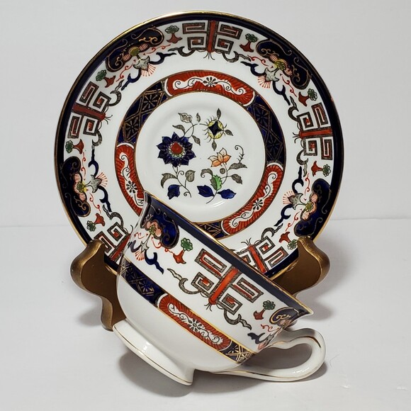 Ironstone Ware Teacup and Saucer Occupied Japan Vintage - Picture 4 of 8